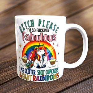Cricut Fabulous Unicorn Mug - White